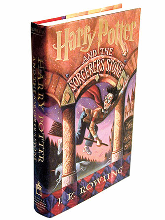 The book Harry Potter and the Sorcerer’s Stone by J.K Rowling