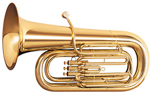 a trumpet