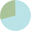 A pie chart