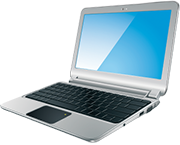 A laptop