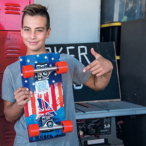 Photo of the creator of Locker Board