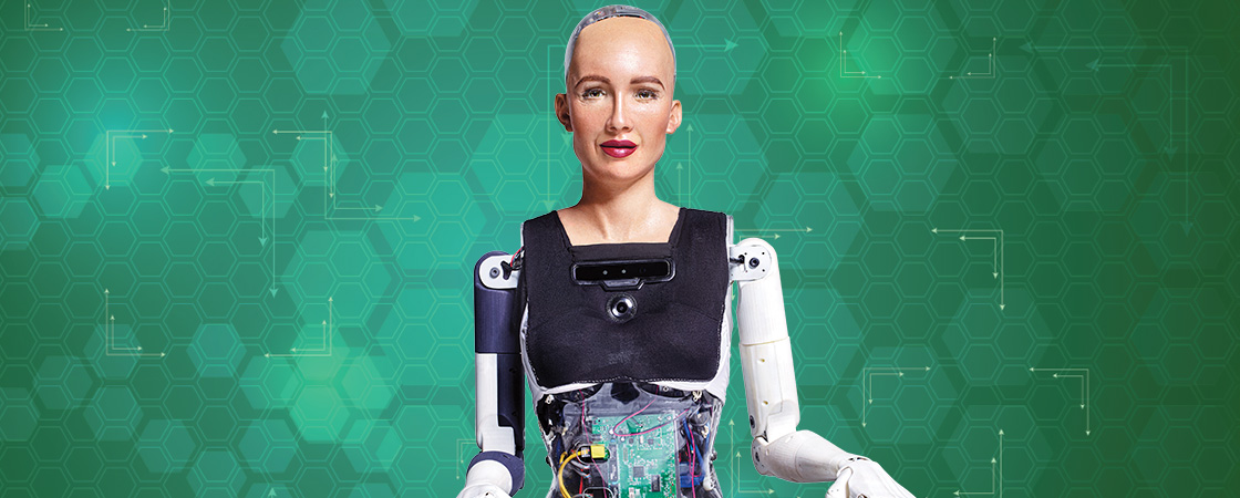 Image of a human-like robot