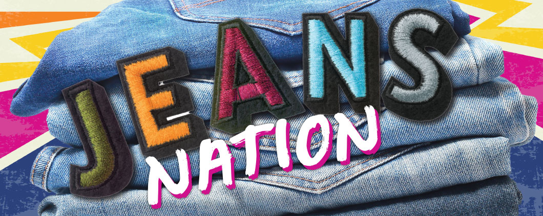Text, "Jeans Nation"
