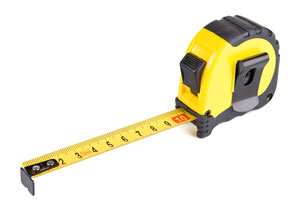 Image of a tape measure