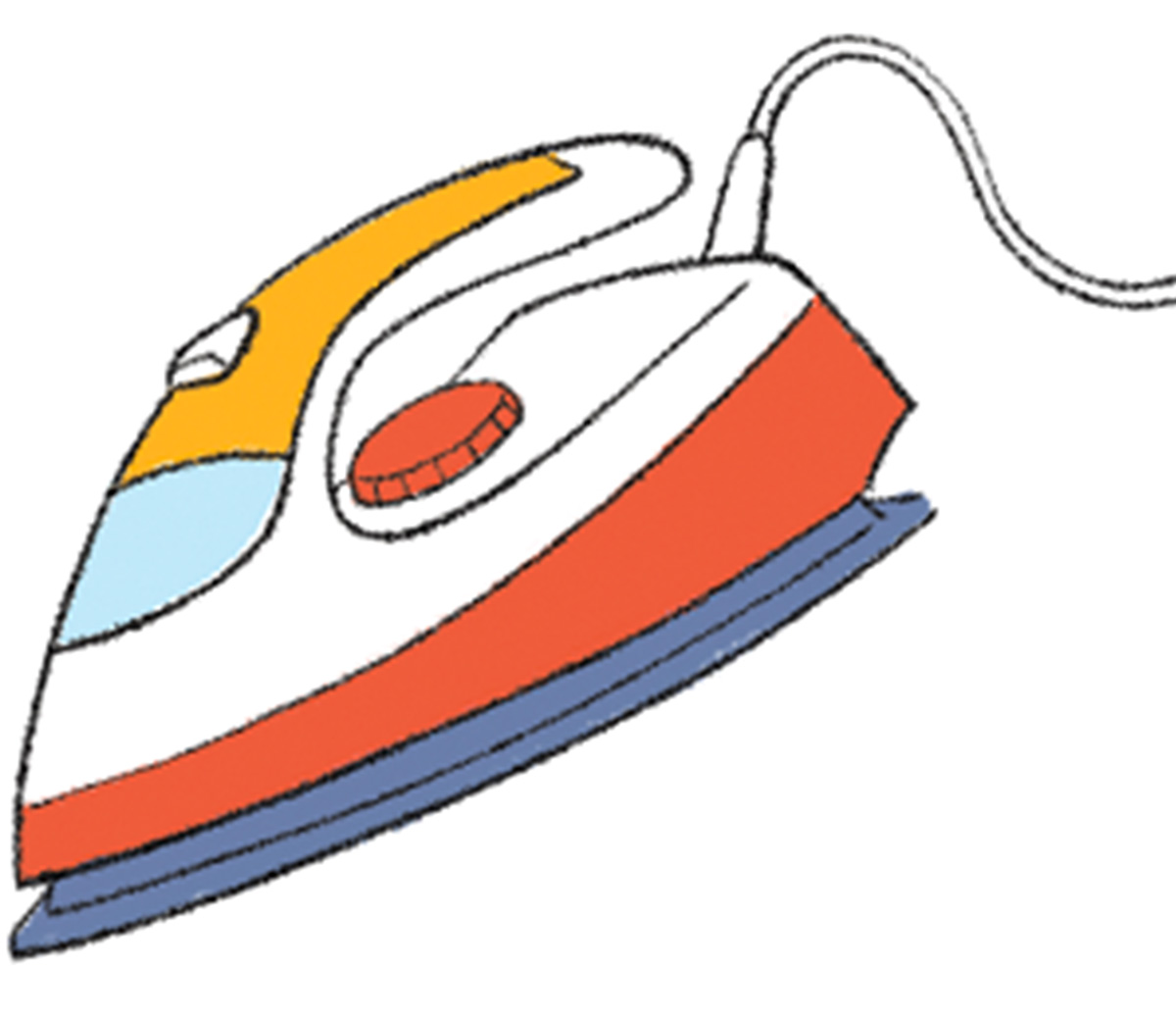 Illustration of an iron