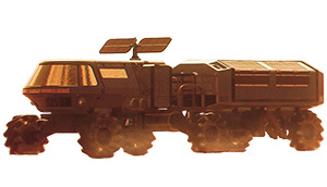 Image of a large man-made vehicle